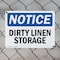 Signmission Dirty Linen Storage, 10 in W x Rectangle, Plastic OS-2PACK-NS-P-710-L-11031 - alternate 7